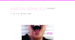 Desktop Screenshot of kristenvermilyea.com