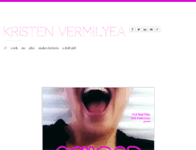 Tablet Screenshot of kristenvermilyea.com